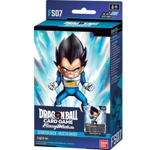 Fusion World Starter Deck FS07 – Vegeta (Mini) – Dragon Ball Super TCG – EN