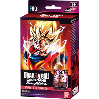 Dragon Ball Super Card Game Fusion World Son Goku – Starter Deck FS01 (EN)