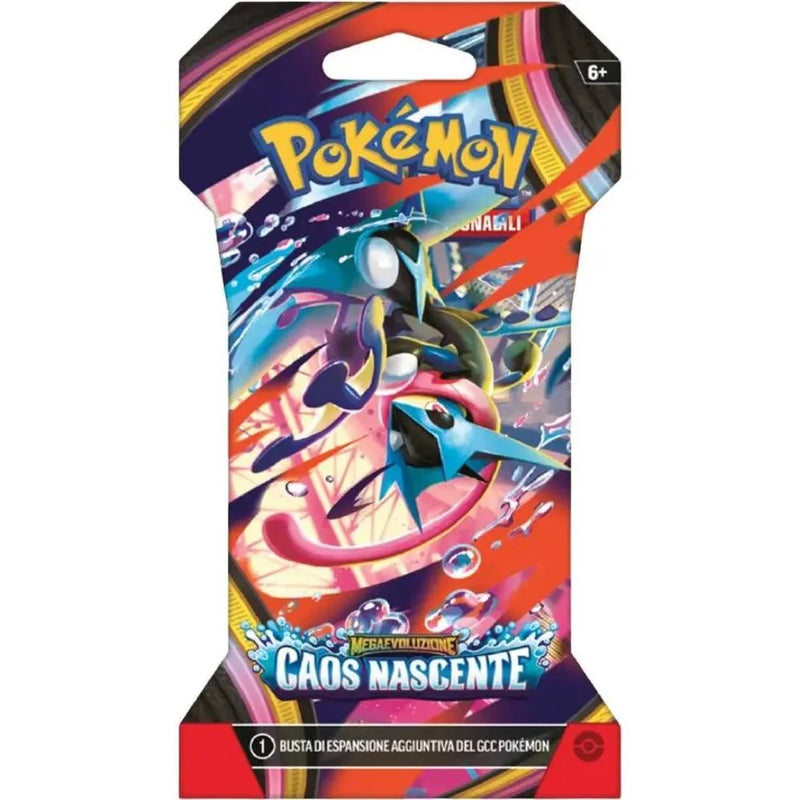 Pokemon Megaevoluzione Caos Nascente Busta Blister
