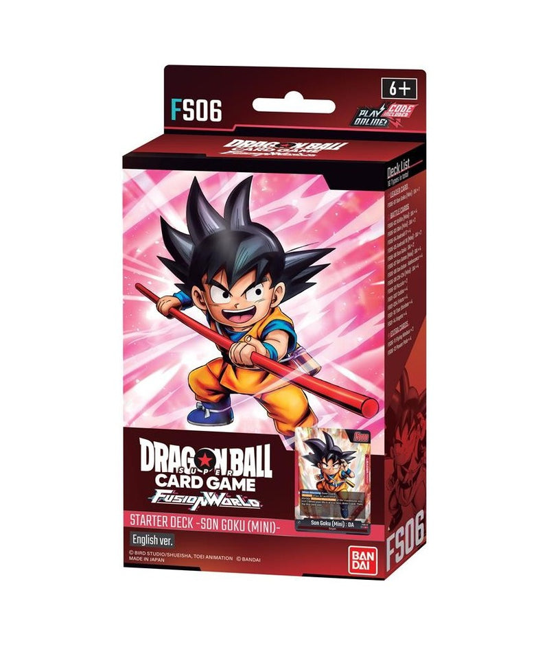 Fusion World Starter Deck FS06 – Son Goku (Mini) – Dragon Ball Super TCG – EN