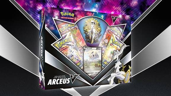 Pokèmon Collezione Arceus V con Statuina ITA
