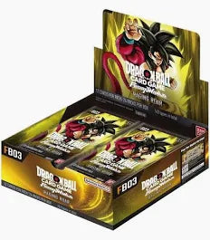 Fusion World 03 Box FB-03 – Raging Roar – Dragon Ball Super TCG Booster Display (24 Packs) – EN