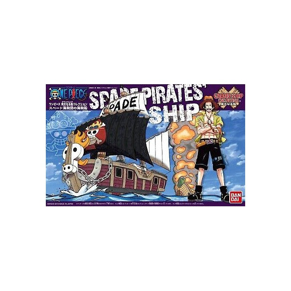 Spade Pirates' Ship - One Piece - Grand Ship Collection
