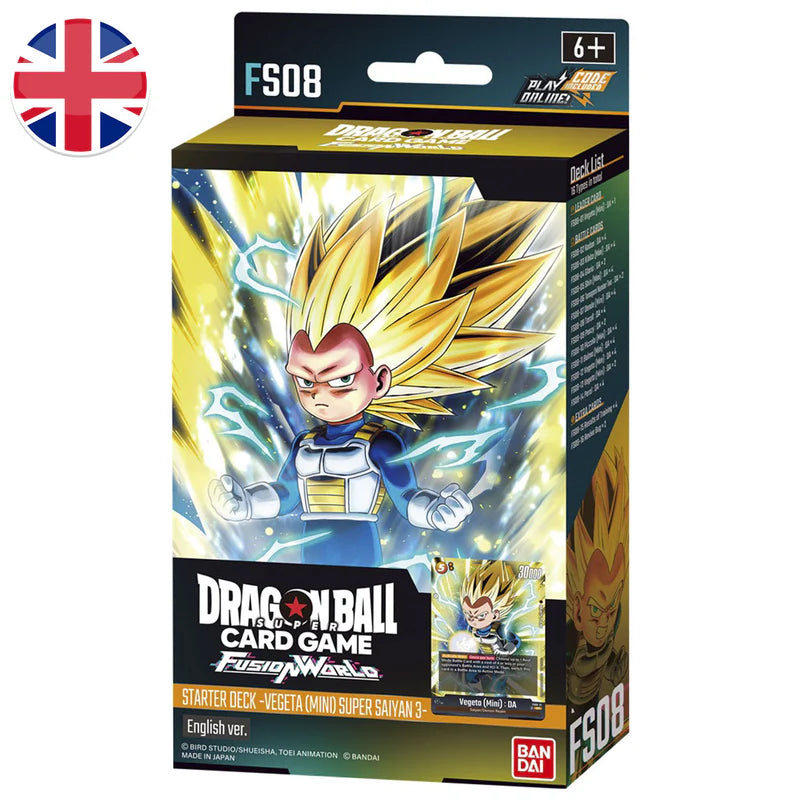 Fusion World Starter Deck FS08 – Vegeta – Dragon Ball Super TCG – EN